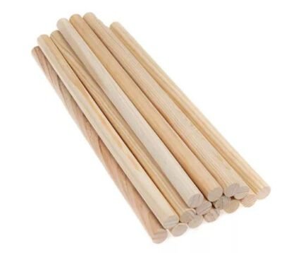 PALO DE MADERA 60CMX6MM GRUE APROX KILO