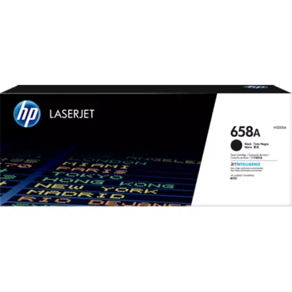 CARTUCHO DE TÓNER HP 658A NEGRO LASERJET CARTRIDGE W2000A