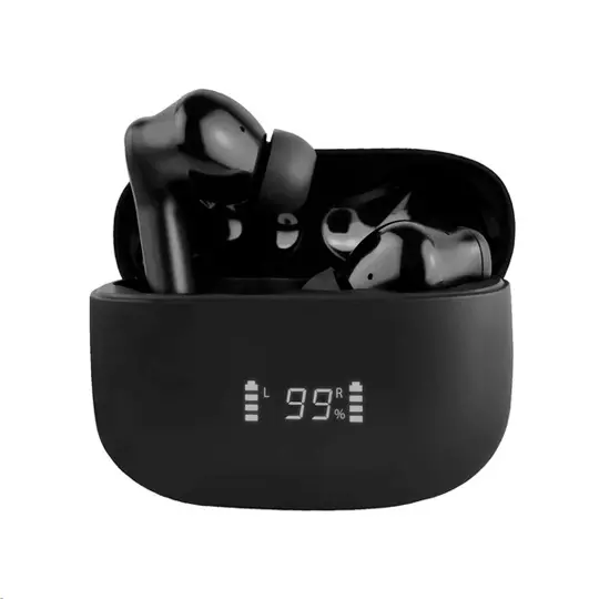 AUDÍFONOS TWS PERFECT CHOICE ANC+ENC INTUNE NEGROS