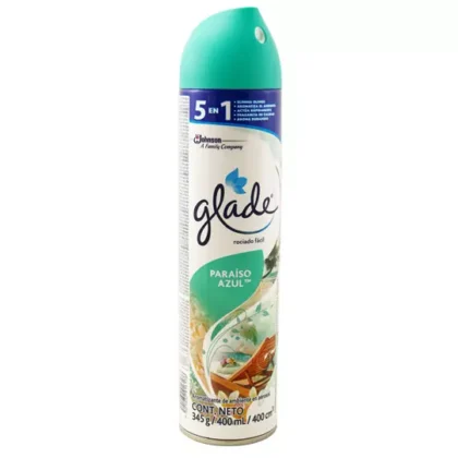 AEROSOL PARAISO AZUL GLADE 400 ML.