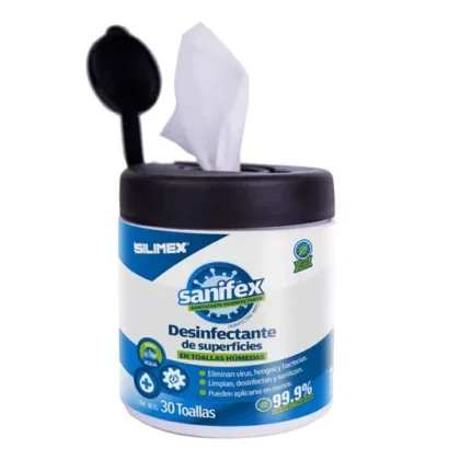 TOALLA DESINFECTANTE SILIMEX CON 30