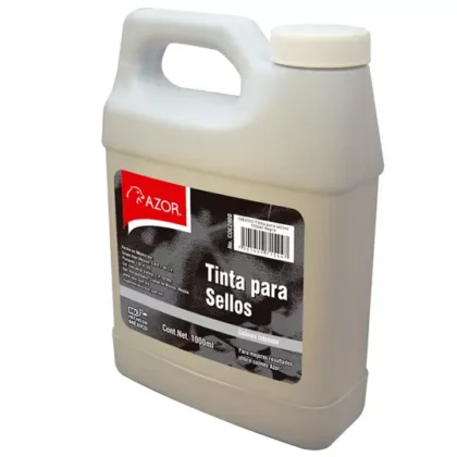 TINTA PARA SELLO STAFFORD AZOR COLOR NEGRO 1000 ML