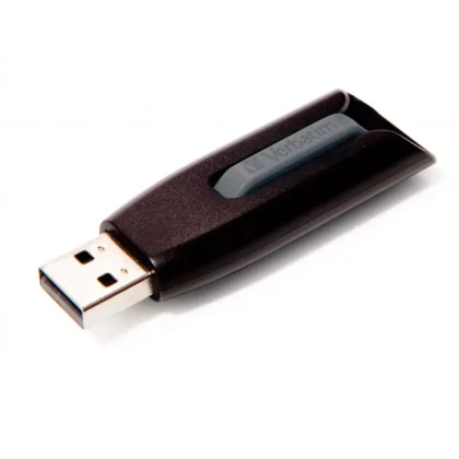 MEMORIA USB 16GB VERBATIM 3.0 NEGRO/GRS