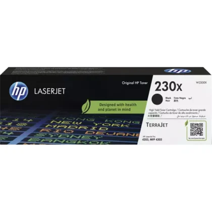 CARTUCHO DE TÓNER HP ORIGINAL LASERJET 230X NEGRO