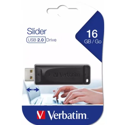 MEMORIA USB 16GB VERBATIM RETRA AZUL