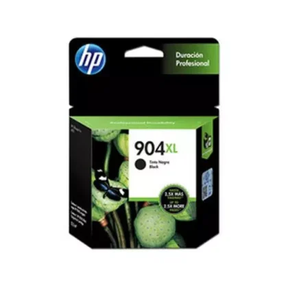 CARTUCHO DE TINTA NEGRA HP 904XL.