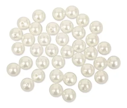 PERLAS PLASTICAS BARRILITO CON 40G