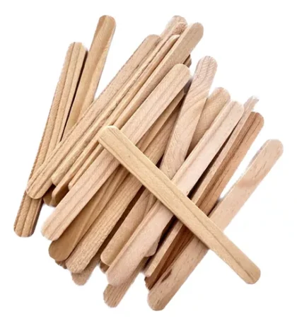 PALO DE MADERA PARA  PALETA 10CMX5MM 500GR