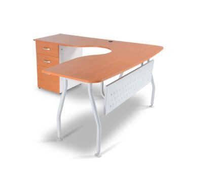 CONJUNTO OPERATIVO ZAGATO CON LATERAL Y PEDESTAL 28MM 160CM