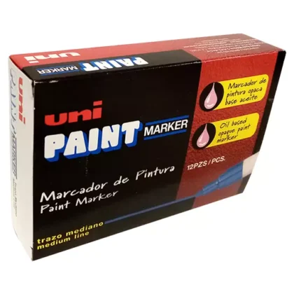 MARCADOR PERMANENTE AZOR UNIPAINT ROJO