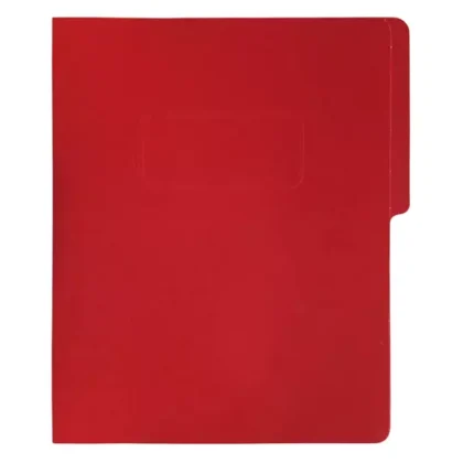 FOLDER CON BROCHE TAMAÑO CARTA FORTEC ROJO