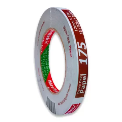 CINTA DOBLE CAPA NAVITEK 175 12MMX33M