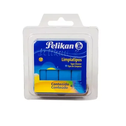LIMPIATIPOS PELIKAN AZUL CON 4