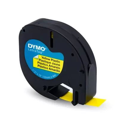 CINTA DYMO 12MMX4MT 91332 AMARILLO