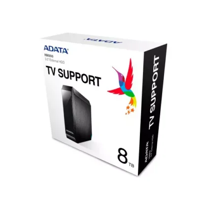 DISCO DURO EXTERNO ADATA HM800 8TB NEGRO