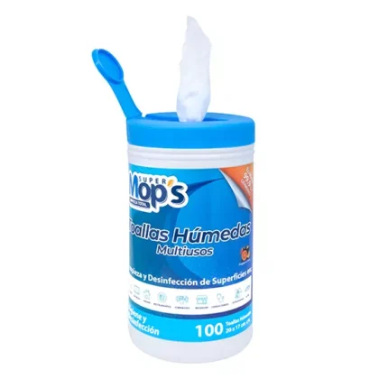 TOALLAS DESINFECTANTE SUPERMOPS CON 100