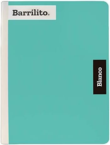 CUADERNO FORMA FRANCESA COSIDO BARRILITO BLANCO 100 HOJAS