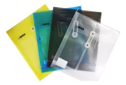 SOBRE BOLSA PLASTICO MAE CON HILO TAMAÑO ESQUELA VARIOS COLORES