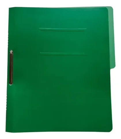 FOLDER CON BROCHE TAMAÑO CARTA FORTEC VERDE OBSCURO
