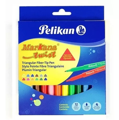 PLUMÍN PELIKAN MARKANA TWIST TRIANG CON 12