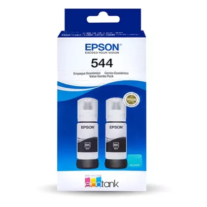 KIT TINTAS NEGRAS EPSON T544 2 PZAS