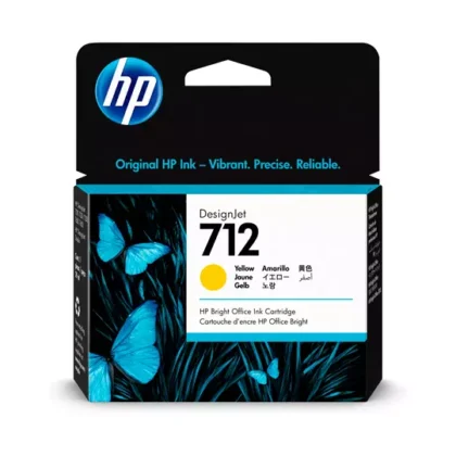 TINTA HP 3ED69A / 712 AMARILLO