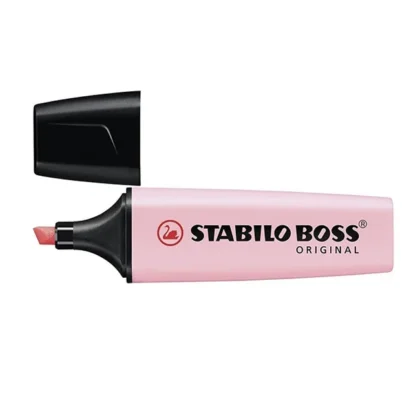 RESALTADOR STABILO BOSS PASTEL RUB ROSA