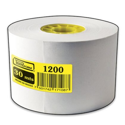 ROLLO DE PAPEL BOND PRINTAFORM 1200 DE 45X60MM