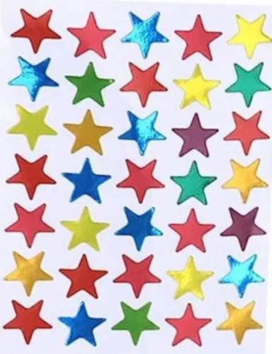 ESTRELLAS TRANSFER GRANDES COLORES CON 105