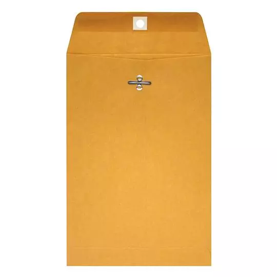 SOBRE BOLSA AMPAD MANILA CON BROCHE CAT 25.4X33