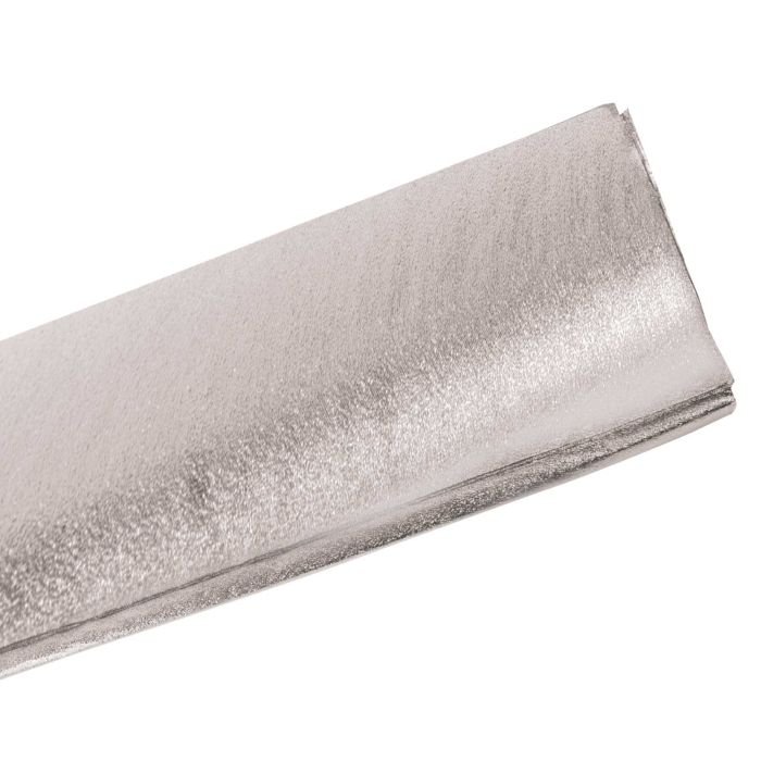 PAPEL GOFRADO JANEL 65X65CM PLATA