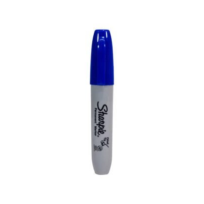MARCADOR PERMANENTE BEROL SHARPIE CHISEL AZUL