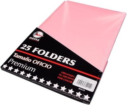 FOLDER NASSA 1/2 CEJA OFICIO ROSA