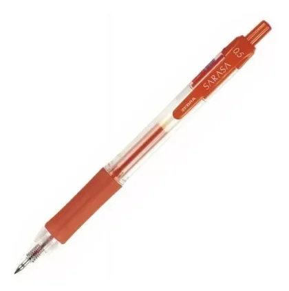 BOLIGRAFO ROLLERBALL SARASA RET PUNTO FINO 0.5 ROJO