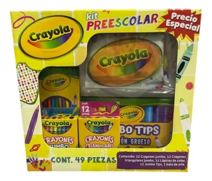 KIT CRAYOLA PREESCOLAR