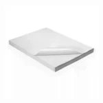 PAPEL COUCHE ADHERIBLE JLM TAMAÑO CARTA 90G BLANCO CON 100