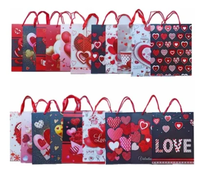 BOLSA PARA REGALO PADI 14 FEBRERO MEDIANA