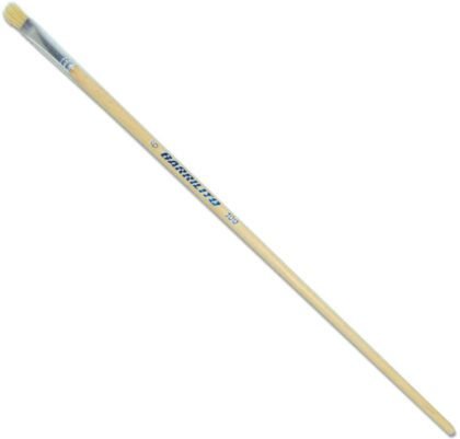 PINCEL PLANO PELO CERDO BARRILITO NO6