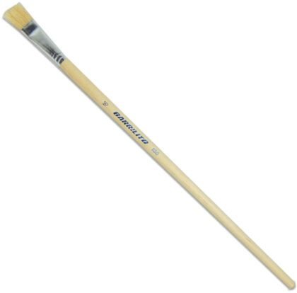 PINCEL PLANO PELO CERDO BARRILITO NO.16