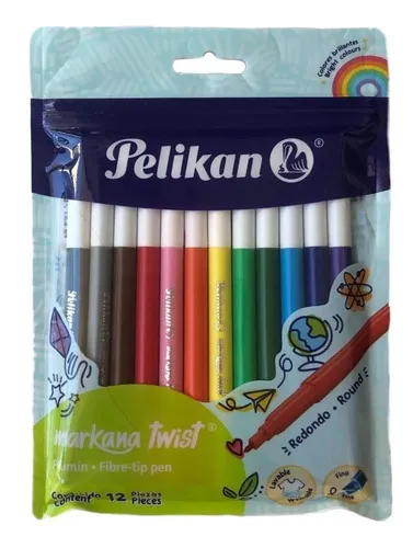 PLUMÍN PELIKAN MARKANA TWIST ESTUCHE CON 12