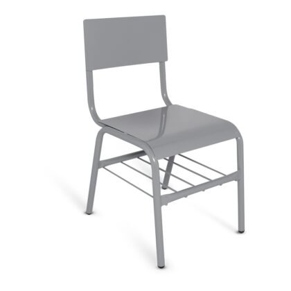 SILLA DE LAMINA STEEL CON PARRILLA VARILLA