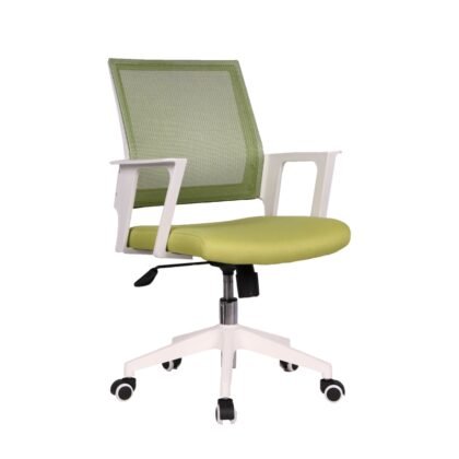 SILLÓN OPERATIVO EDAR DENNY BLANCO CON BRAZOS