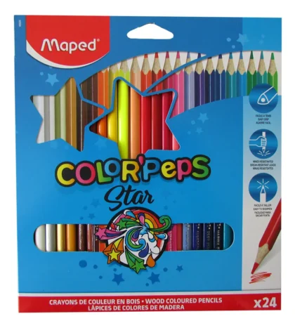 COLORES MAPED TRIANGULAR CON 24
