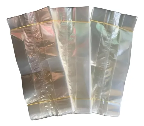 BOLSA DE CELOFAN 6X16 CM CON FUELLE