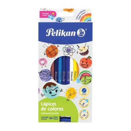 COLORES PELIKAN REDONDOS CON 24